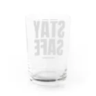 STAY SAFE IF YOU LOVE SOME ONEのSTAY SAFE IF YOU LOVE SOME ONE / フロントプリント Water Glass :back