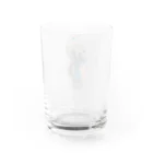 ゆんぴー@豆絞り協会のひとの豆絞りシリーズ Water Glass :back