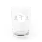 ダイナマイト87ねこ大商会の土下座なねこです Water Glass :back