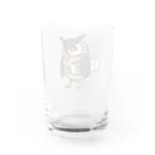 大谷健太の飲み水盗みミミズク Water Glass :back