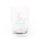 Michath/ミチャスのアマビエ Water Glass :back