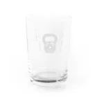 あるルートのパーソナルトレーナーピッピのケトルベル君 Water Glass :back