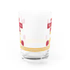 Supergirl Galleryの【柴組】柴印のイチゴオレ Water Glass :back