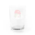 kaniのスケーターふわ子さん Water Glass :back