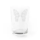 YASのButterfly (Black) Water Glass :back