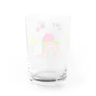 SUMOMOの真夏の麦わら帽子ちゃん Water Glass :back