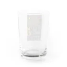 りさりさのねこねこにゃんこ Water Glass :back