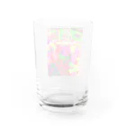 egg Artworks & the cocaine's pixの₵∅€Å|η≠￠₶₳η℘ Water Glass :back