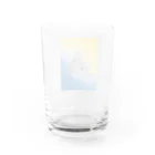 jiroooooの浜辺のテトラ Water Glass :back