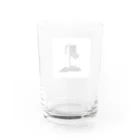 アトリエ「空白」のアトリエ「空白」ロゴグッズ Water Glass :back