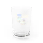 いっつ　あ　すもーるわーるどのひきこモルディブ Water Glass :back