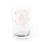 水島ひねの蛸と水玉 Water Glass :back