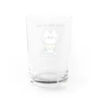 BEERKICHI(ビアキチ)の手洗いうがいが大事(手描き) グラス Water Glass :back