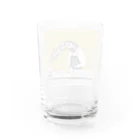 fukuのキリンのコーヒーショップ Water Glass :back