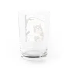 栞月悠@こまいLOVEの桜こまい Water Glass :back