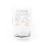 つるしまたつみのこの気持ちも洗い流して Water Glass :back