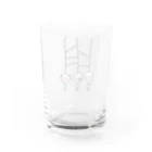 ダイナマイト87ねこ大商会のあみだくじ Water Glass :back