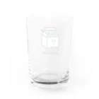 あずき みみこのミルク Water Glass :back