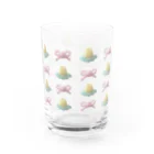 おぱんつうさぎのおぱんつうさぎとおりぼん Water Glass :back