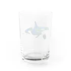 伸海明の『瑠璃色の地球』 Water Glass :back