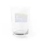 ✶ uopn ✶の夜の猫と止まれ Water Glass :back