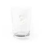 はちのはかどらん Water Glass :back