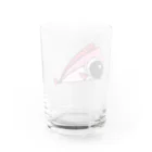 henjinsのゆるかわいい「たい」 Water Glass :back
