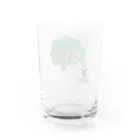 きゃべつ日和のりんごとレッサーパンダ Water Glass :back