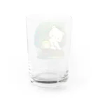 エコペン研究所の森のしろくまとエコペン Water Glass :back