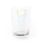 わおさきのシロハラonディア A Water Glass :back