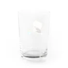 Hello Happy Catのお魚スキスキ Water Glass :back