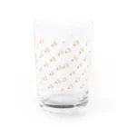 ホットなアイスのとけそうなれさぱん Water Glass :back