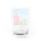 mizuphoto galleryのKeep your head up. Water Glass :back