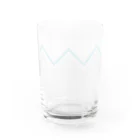 水兵リーベのステッチ白 Water Glass :back