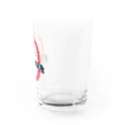 豆鳩雑貨店の豆鳩ビアグラス Water Glass :back