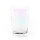 Feeling art 013☻のうめつくし　グラデ Water Glass :back