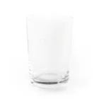 ManiManiのLOVE(透明) Water Glass :back