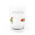 虹色工房のLINEAMIKAPPA Water Glass :back