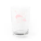 mutsumi_illustration SHOPのホームくん Water Glass :back