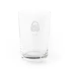 せこなおのBABY YETI　ワンポイントイラスト Water Glass :back