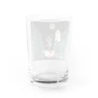 mannenRouの岬森のウサギ Water Glass :back