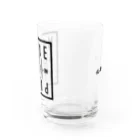 ant!のdokidoki Water Glass :back