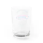 キナッコのキナッコさんちのカラフルアロワナ Water Glass :back