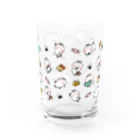 気にすなウサギの気にすな商店のゆるめ気にすなウサギグラス Water Glass :back