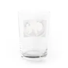 たまたまたまたまのキクちゃん Water Glass :back