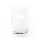 アメリカンベース のファストフード Water Glass :back