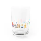 おばけ商店のおばけグラス＜妖怪ラインダンス壱＞ Water Glass :back