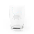 ゲンのかくかくゾウ Water Glass :back