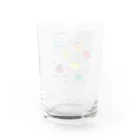 siesta  のみんななかよし Water Glass :back