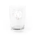 エガオーピンクのsuzuriショップのシュワシュワ最高 Water Glass :back